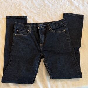 Obey Men’s Dark Blue Slim Straight Jeans